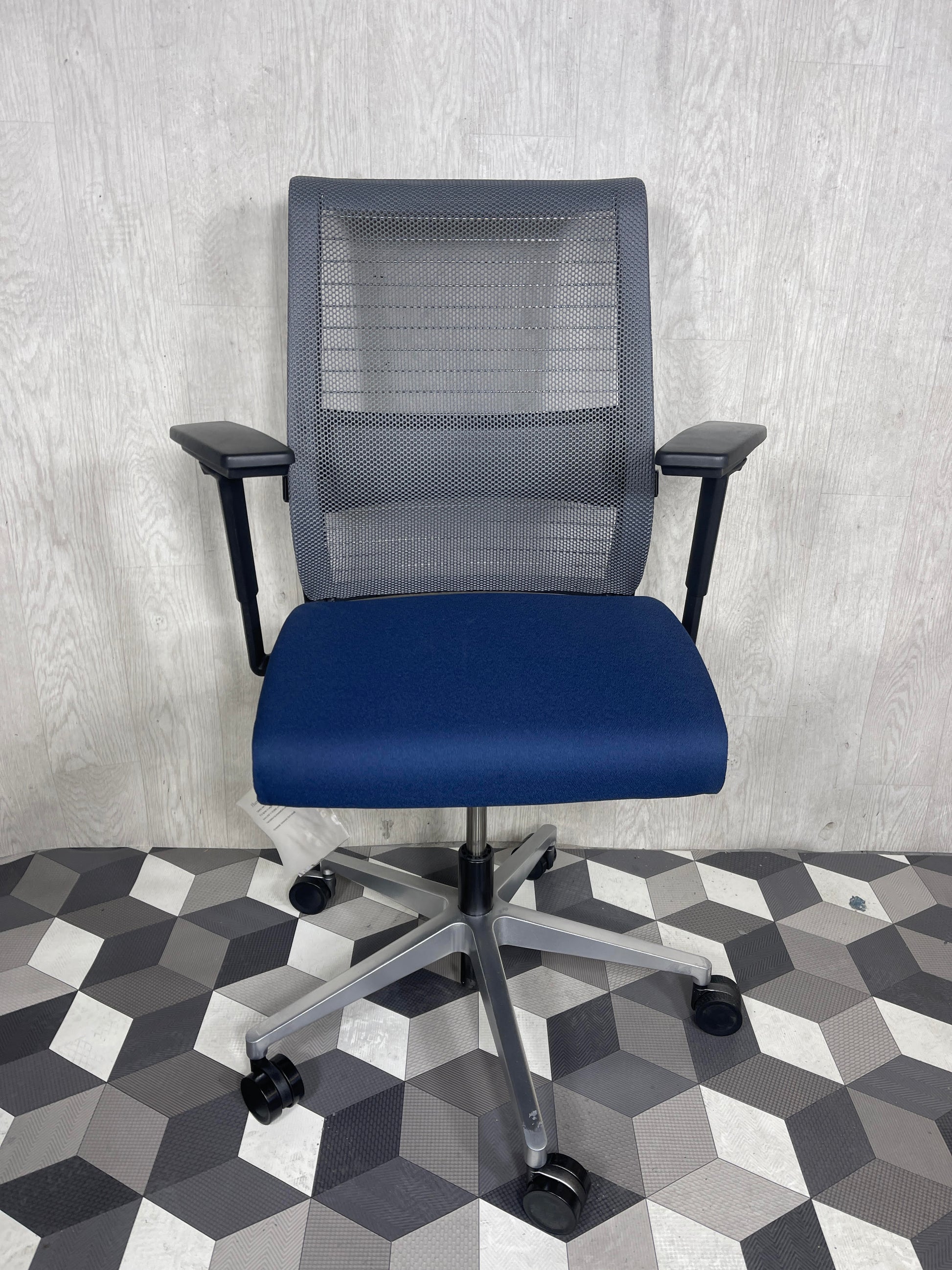 Steelcase Think Office Chair Fully Loaded Blue