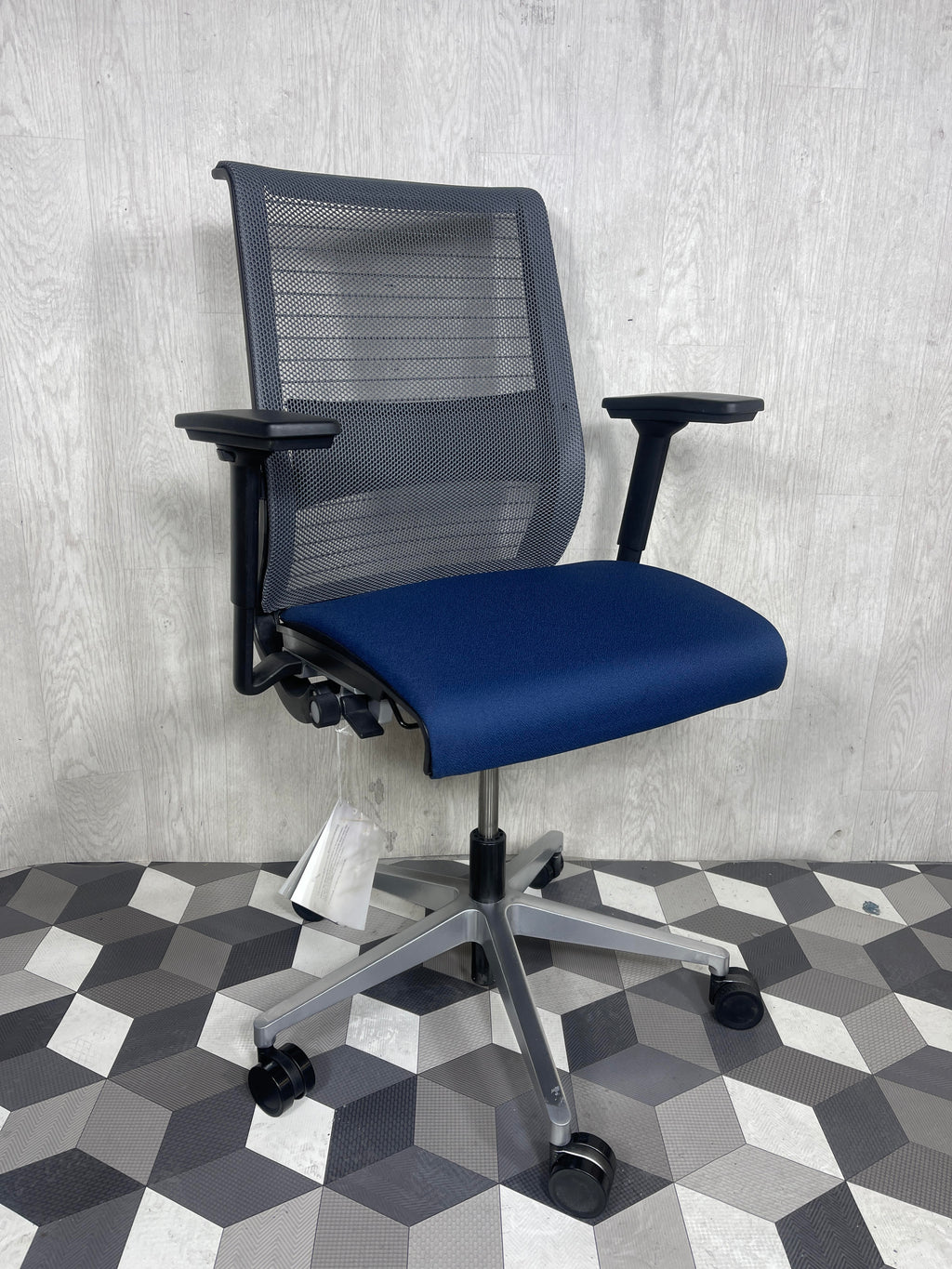Steelcase Think Office Chair Fully Loaded Blue
