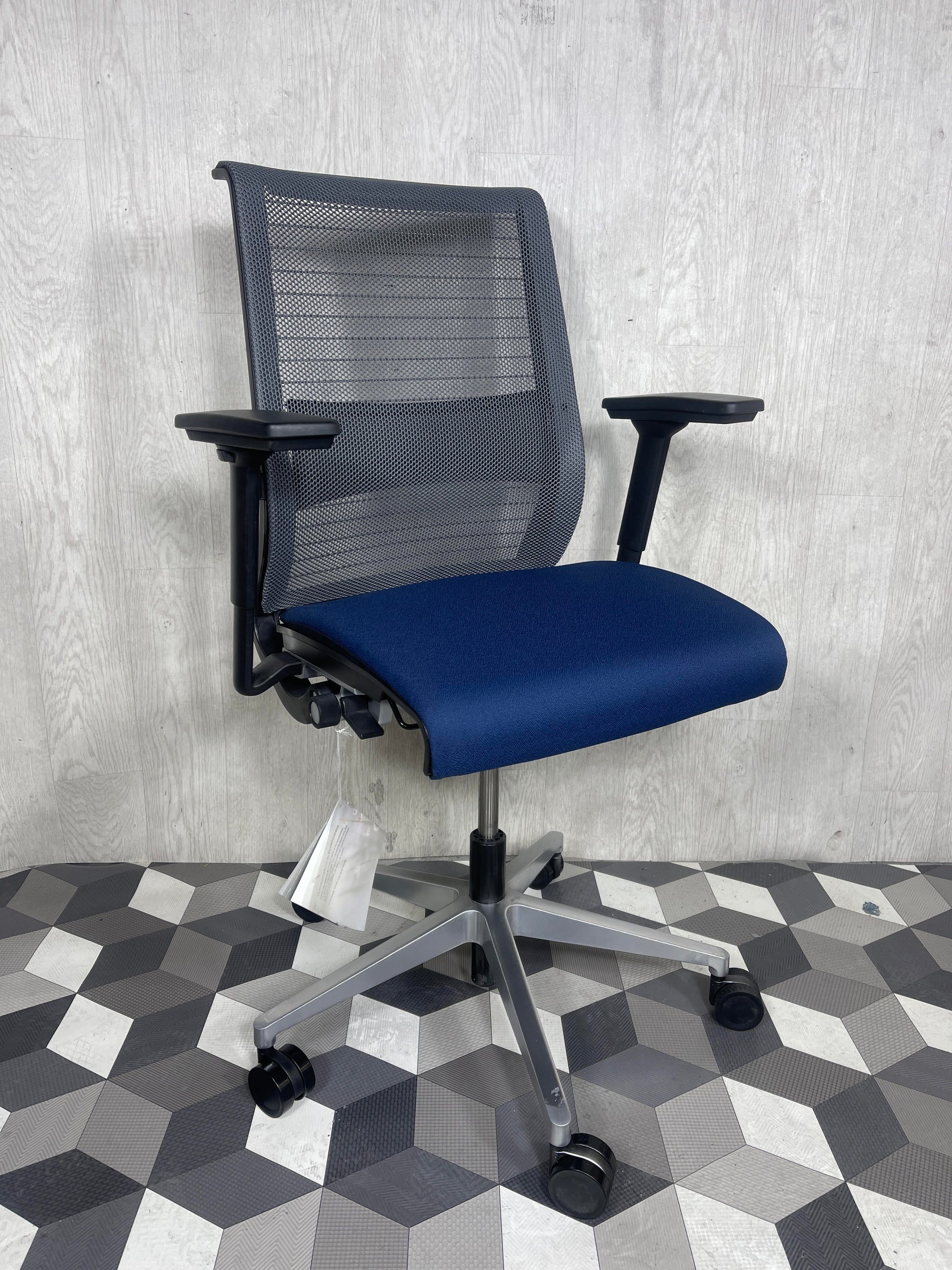 Steelcase Think Office Chair Fully Loaded Blue