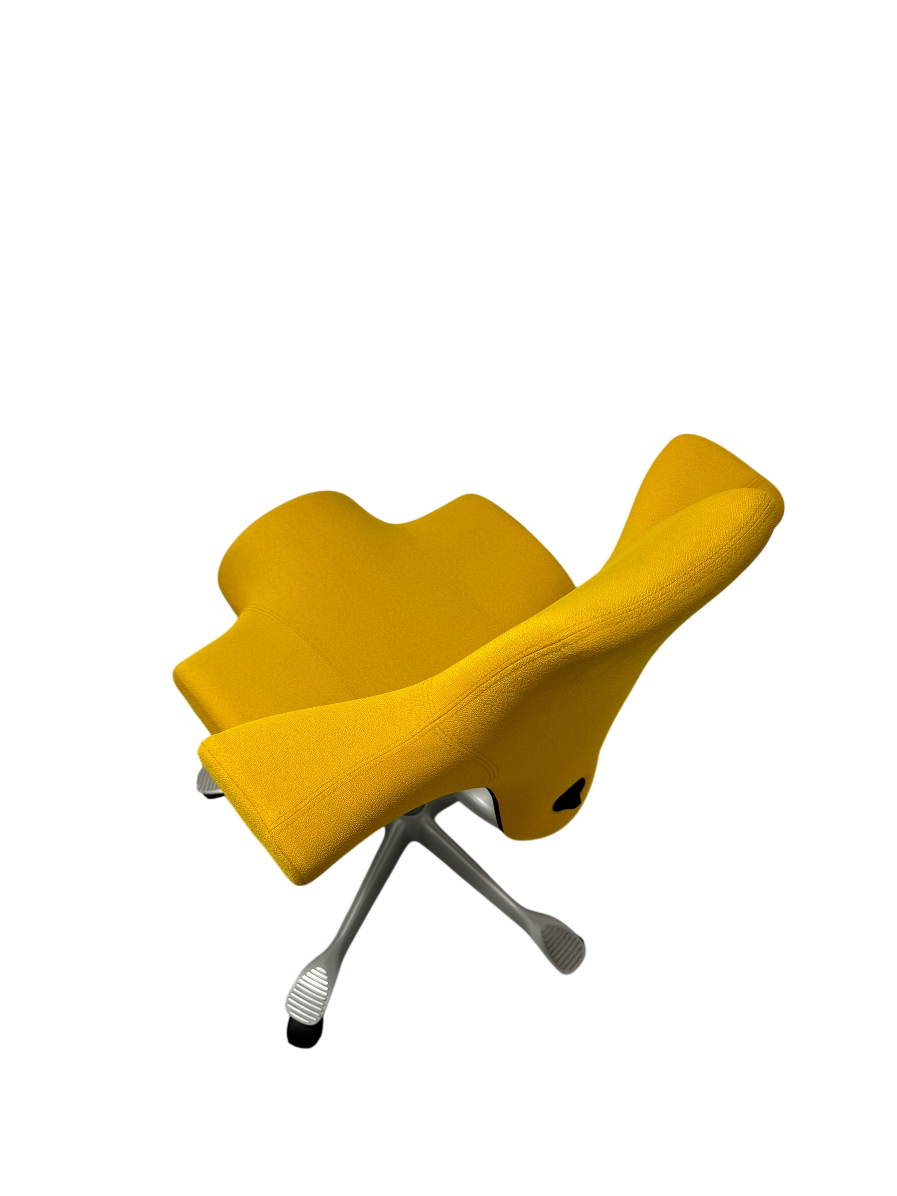 HAG Capisco Yellow Saddle Seat Fully Loaded
