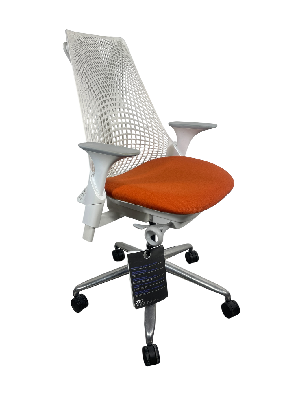 Herman Miller Sayl White Aluminium