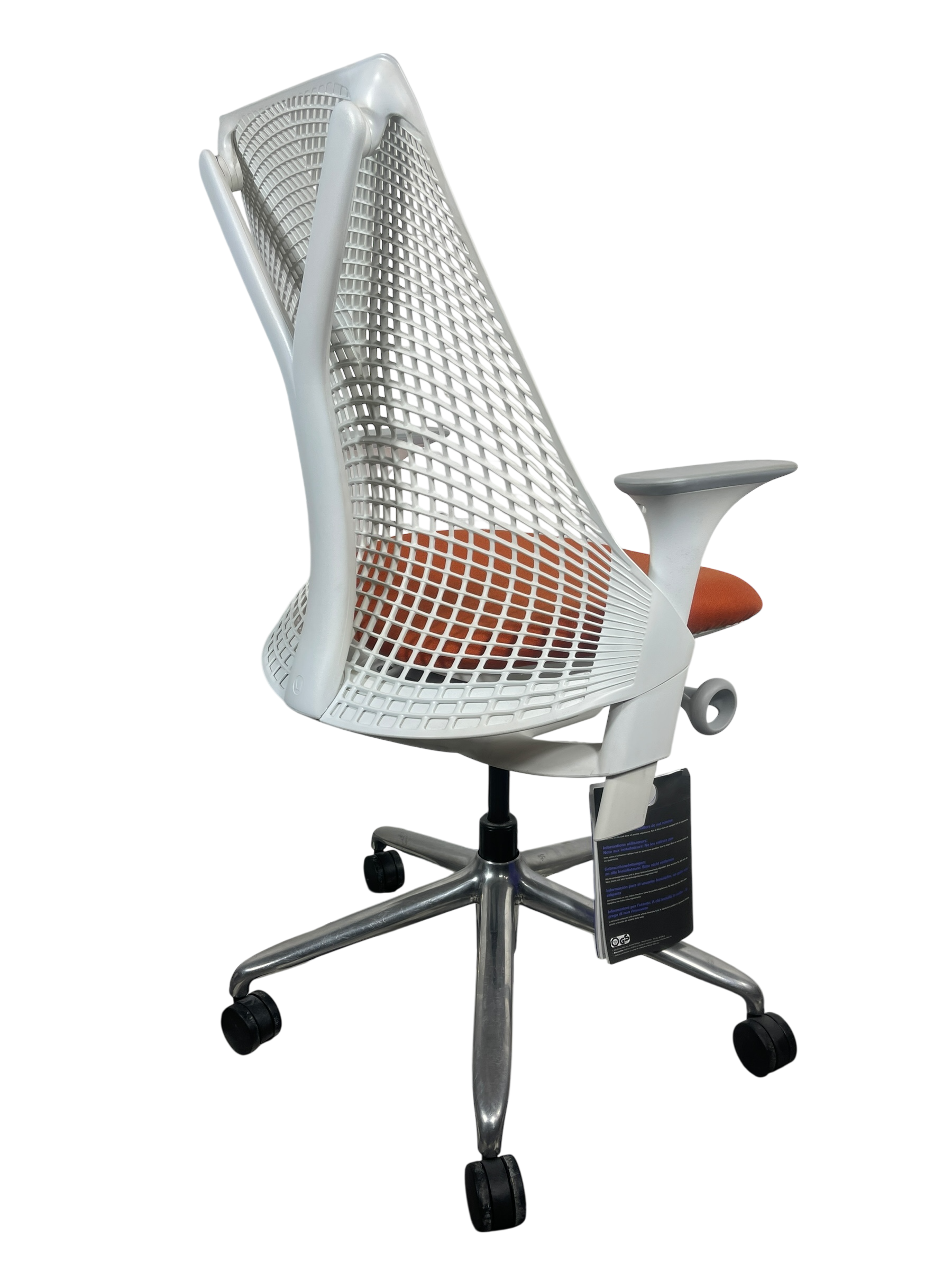 Herman Miller Sayl White Aluminium