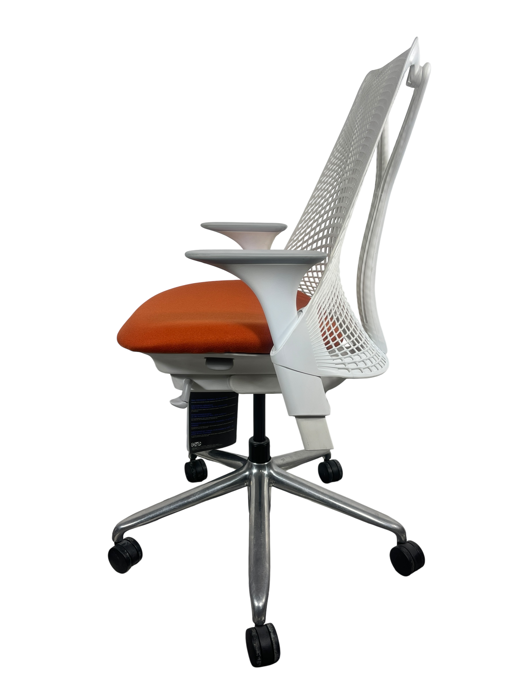 Herman Miller Sayl White Aluminium