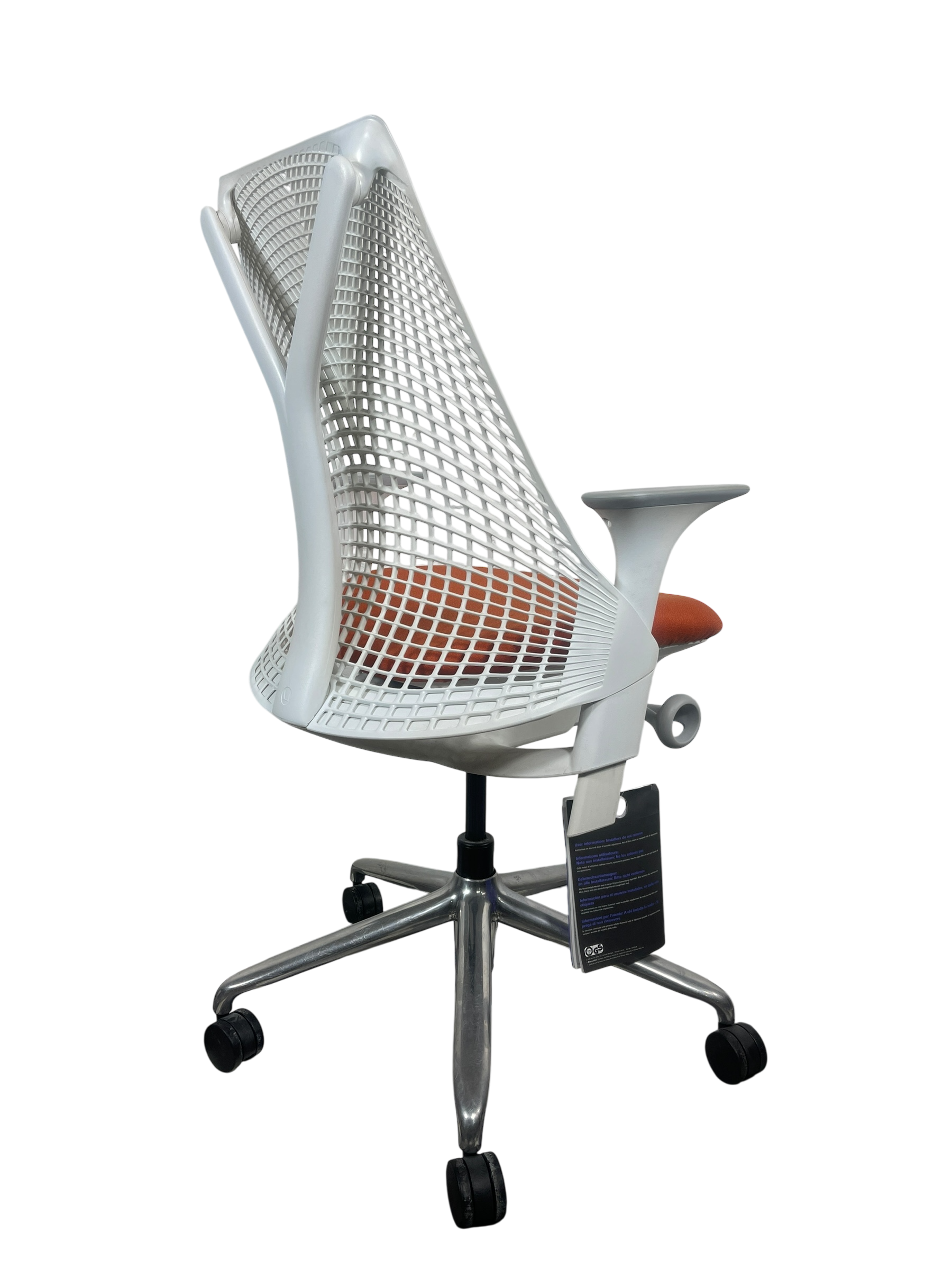 Herman Miller Sayl White Aluminium