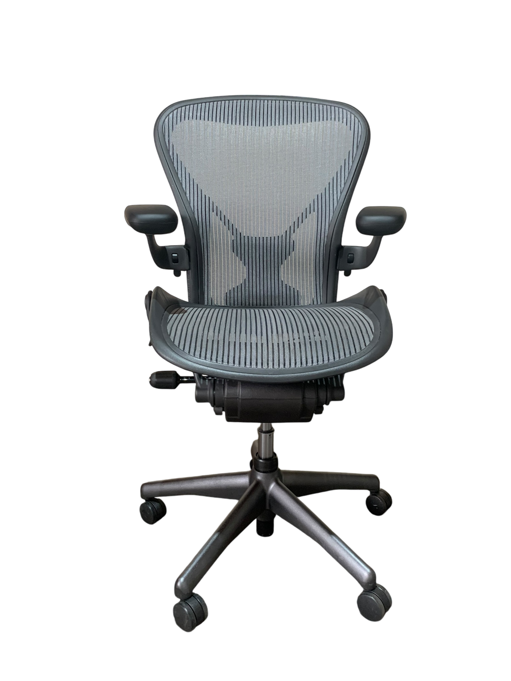 Herman Miller Aeron Size B Light Grey Mesh Posturefit