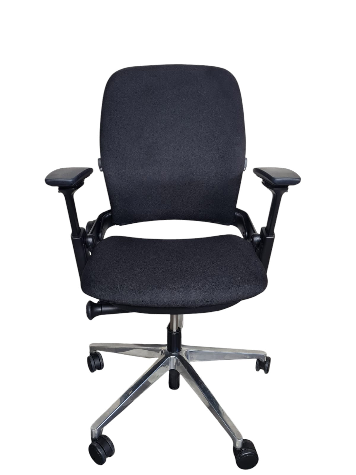 Steelcase Leap V2 Black Chrome Fully Loaded