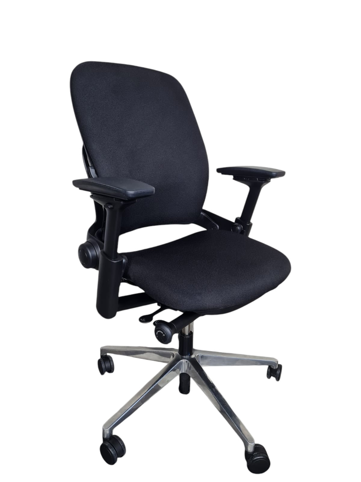 Steelcase Leap V2 Black Chrome Fully Loaded