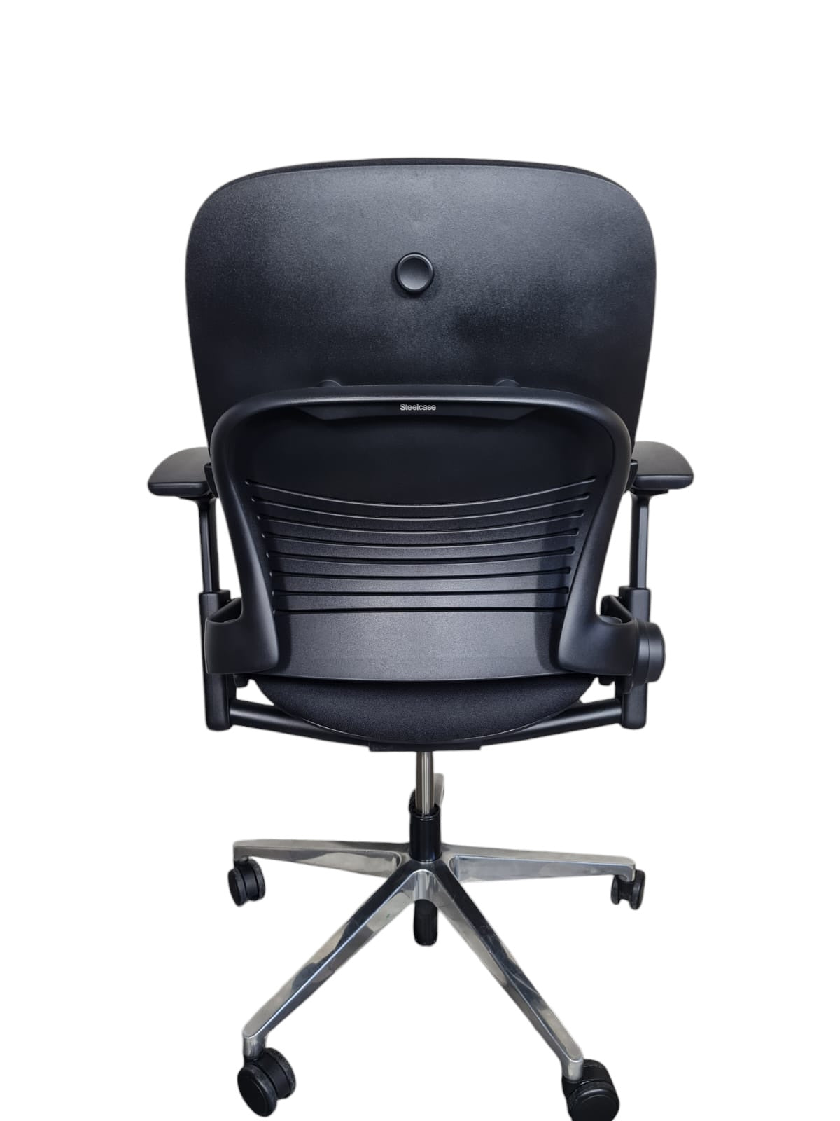 Steelcase Leap V2 Black Chrome Fully Loaded