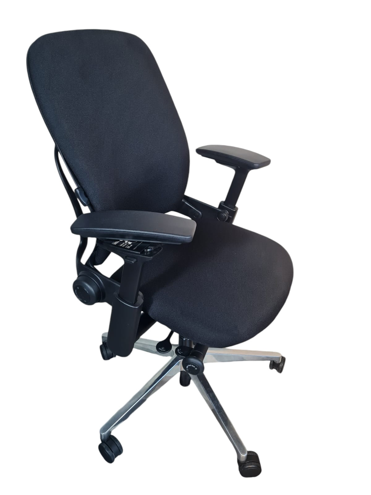Steelcase Leap V2 Black Chrome Fully Loaded
