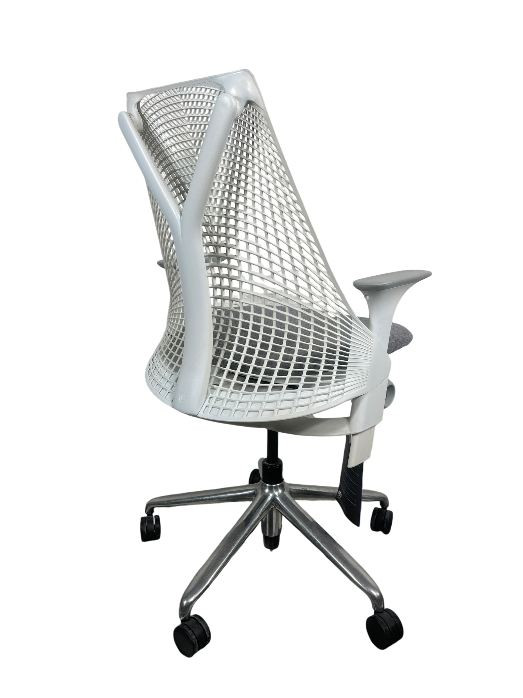 Herman Miller Sayl White Aluminum Grey