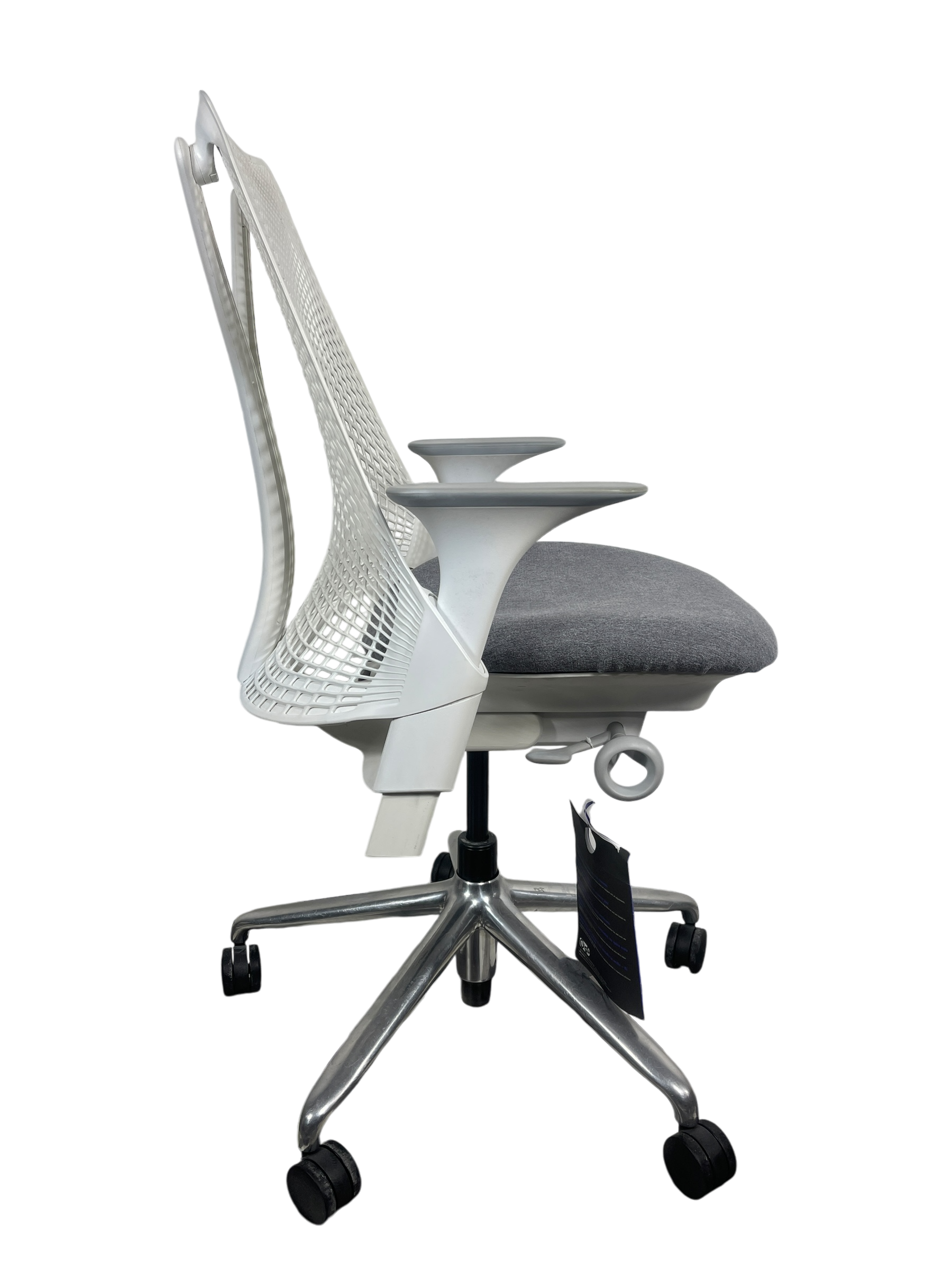 Herman Miller Sayl White Aluminum Grey