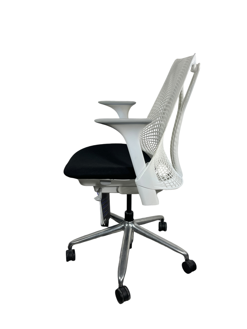 Herman Miller Sayl White Aluminum Black