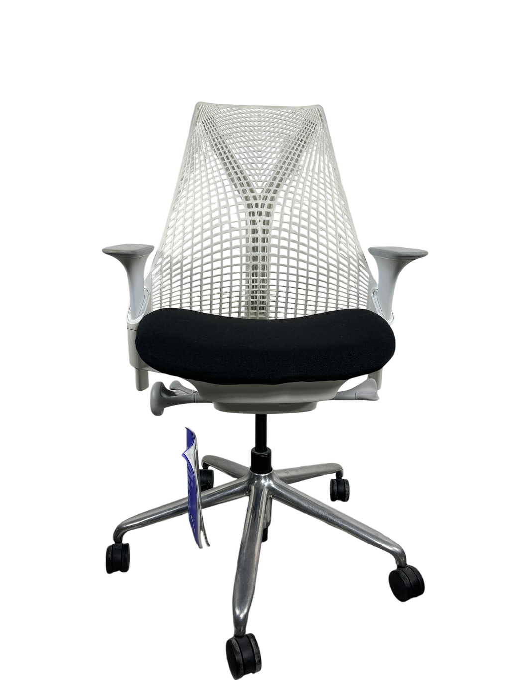 Herman Miller Sayl White Aluminum Black