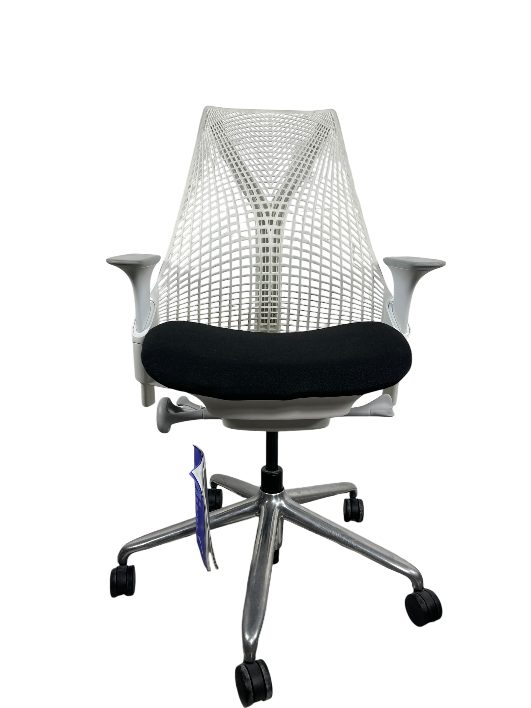 Herman Miller Sayl White Aluminum Black