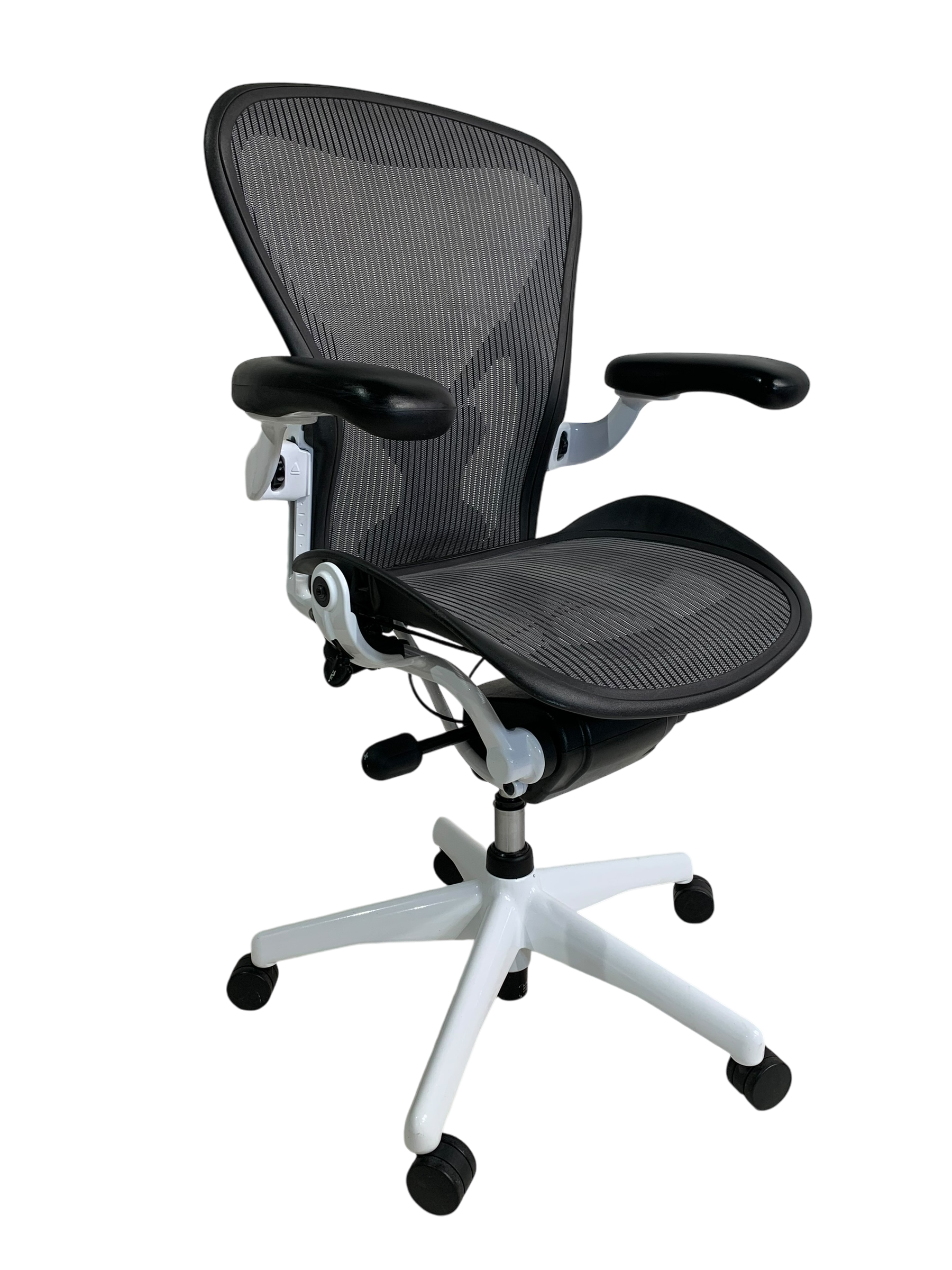 Herman Miller Aeron Size B White Posturefit