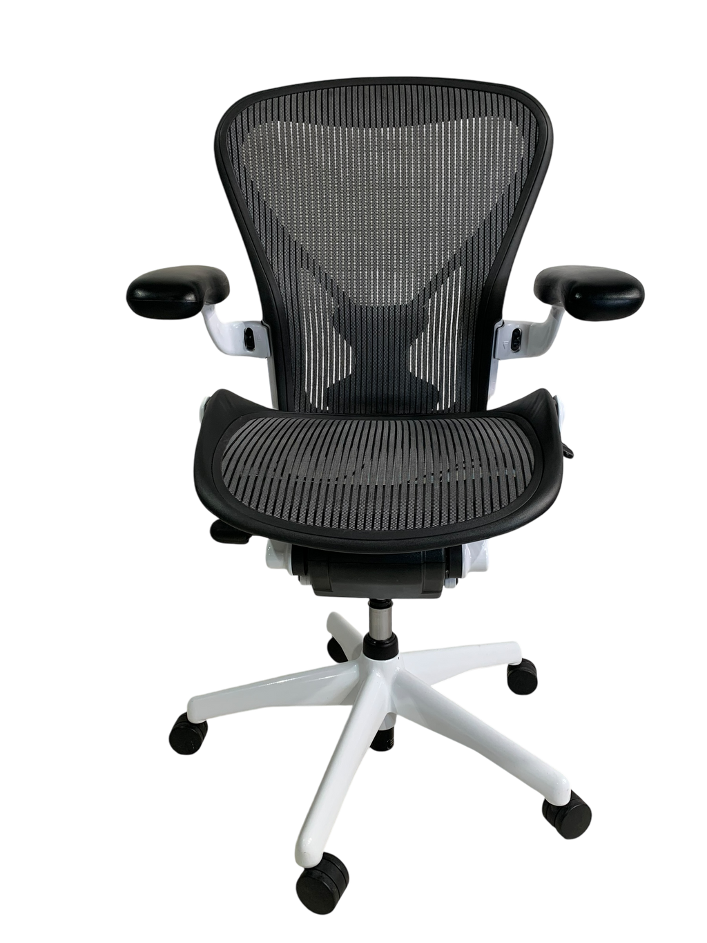 Herman Miller Aeron Size B White Posturefit