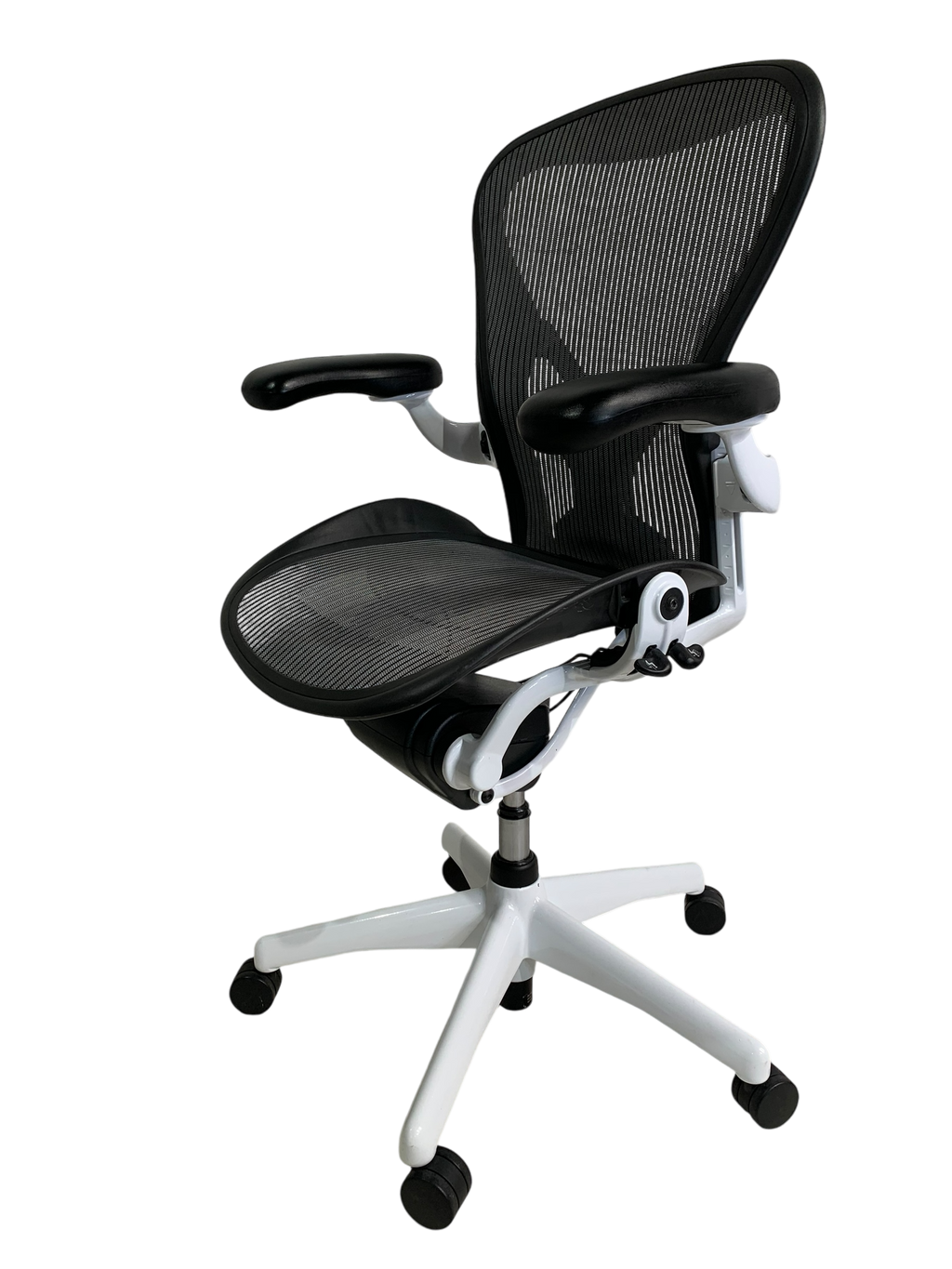 Herman Miller Aeron Size B White Posturefit