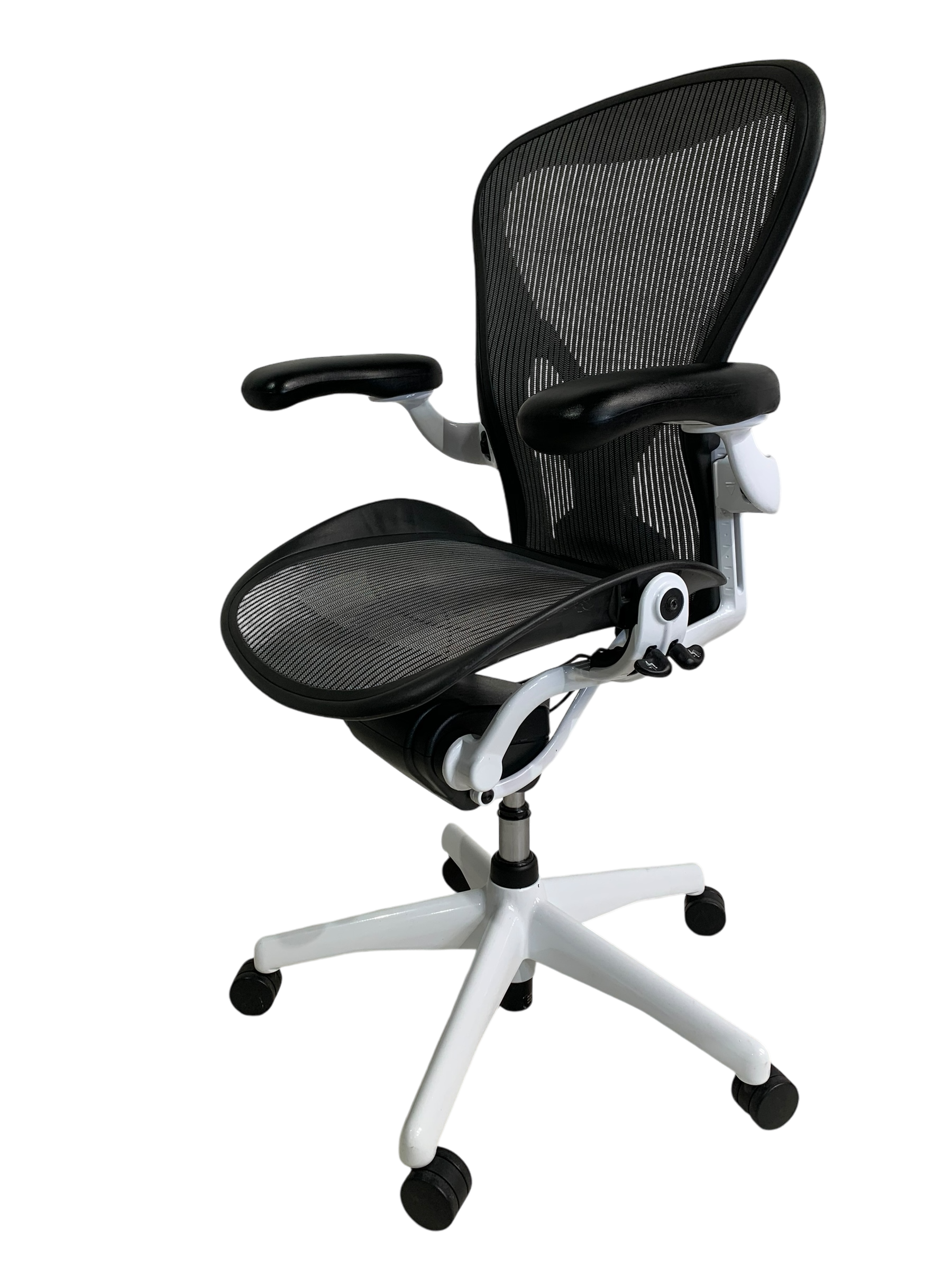 Herman Miller Aeron Size B White Posturefit