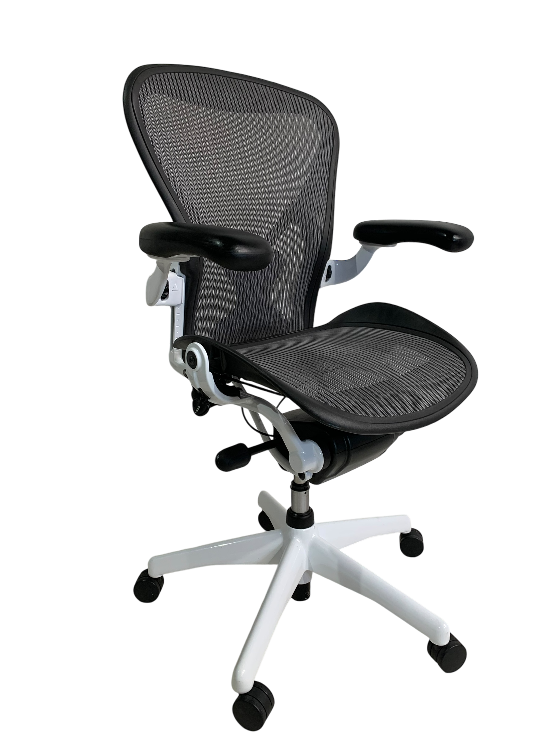 Herman Miller Aeron Size B White Posturefit