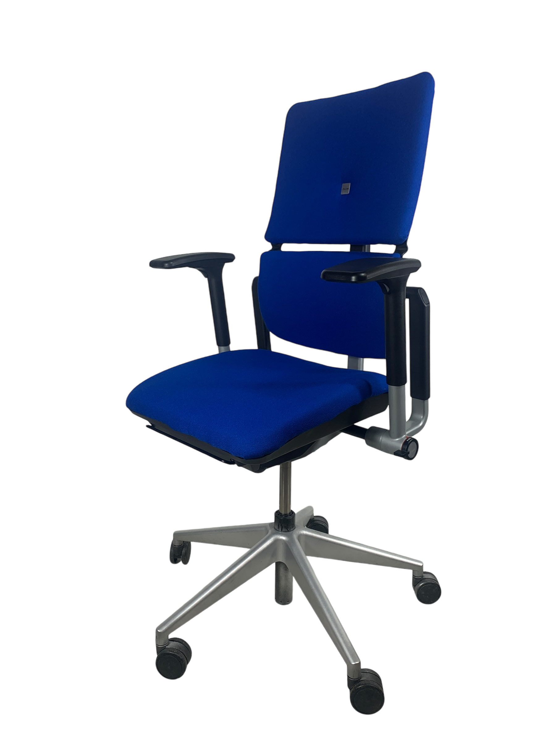Steelcase Please V2 Blue Fabric Fully Loaded