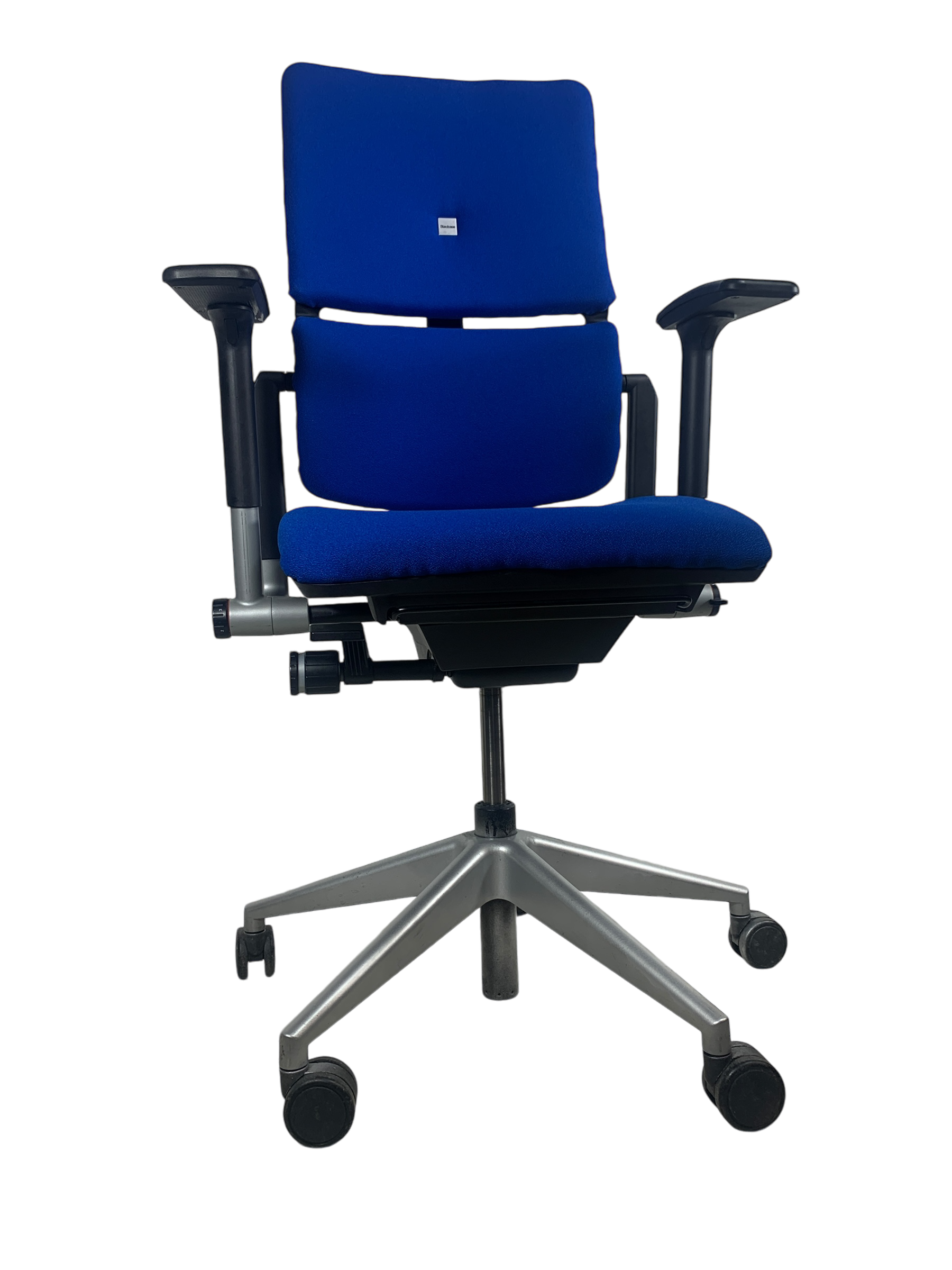 Steelcase Please V2 Blue Fabric Fully Loaded