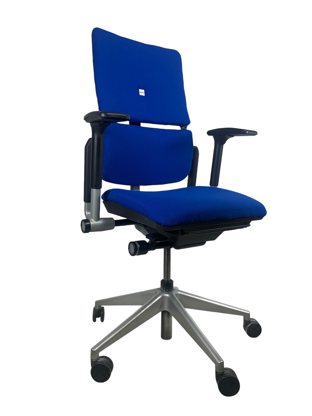 Steelcase Please V2 Blue Fabric Fully Loaded