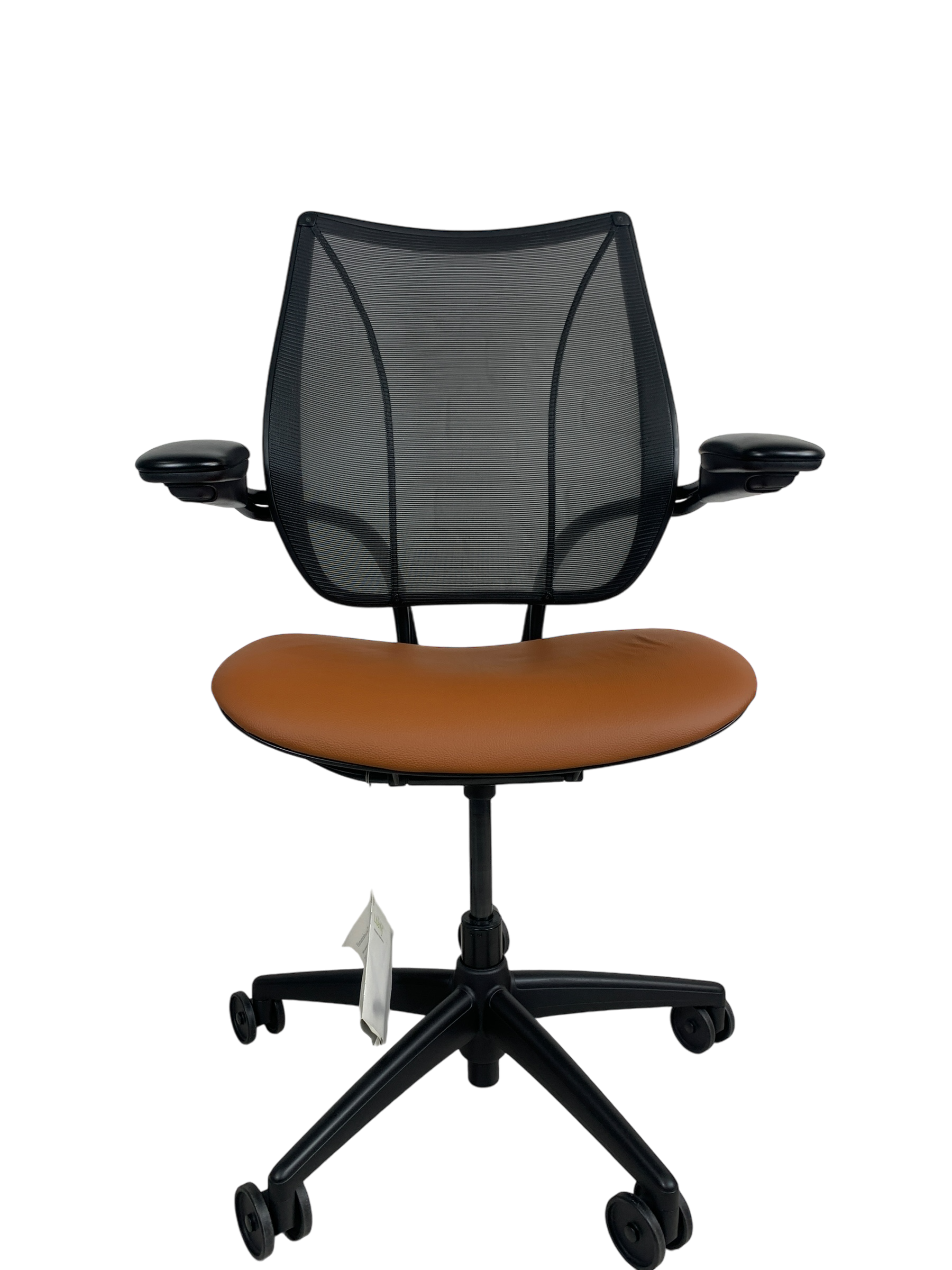Humanscale Liberty Tan Brown Leather Fully Loaded