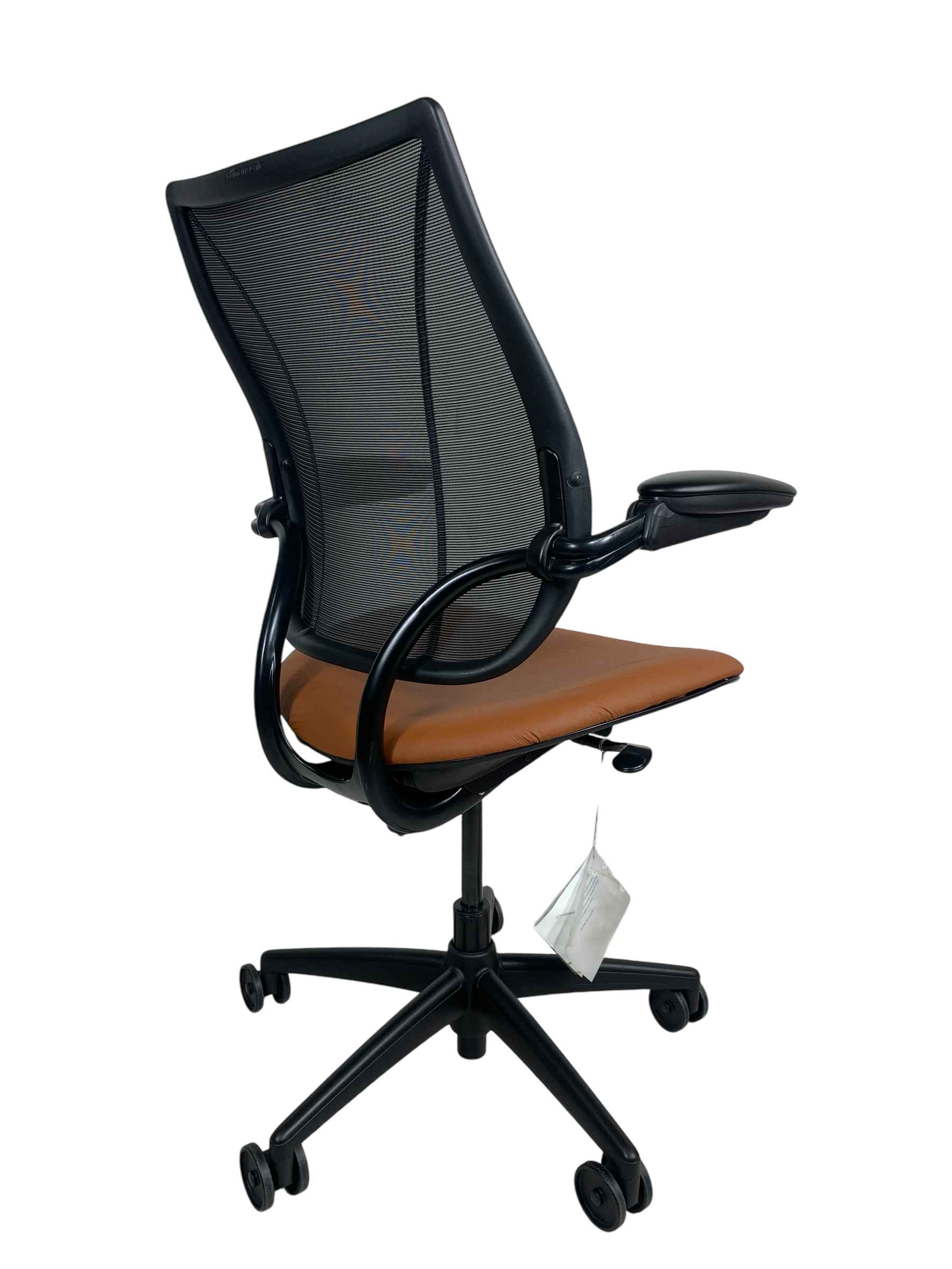 Humanscale Liberty Tan Brown Leather Fully Loaded