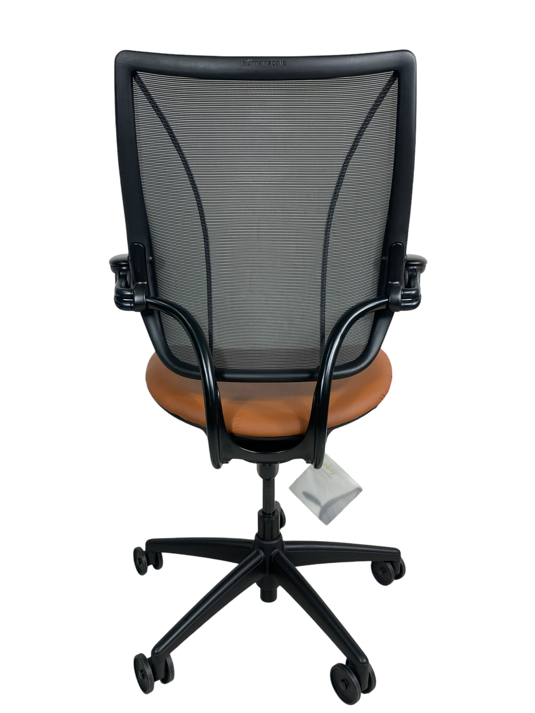 Humanscale Liberty Tan Brown Leather Fully Loaded