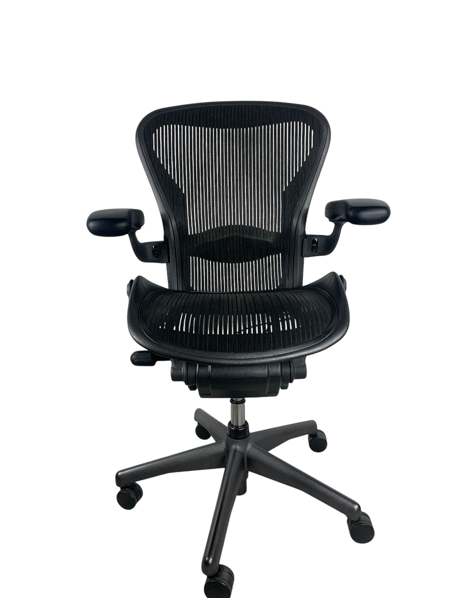 Herman Miller Aeron Graphite Black Fully Loaded