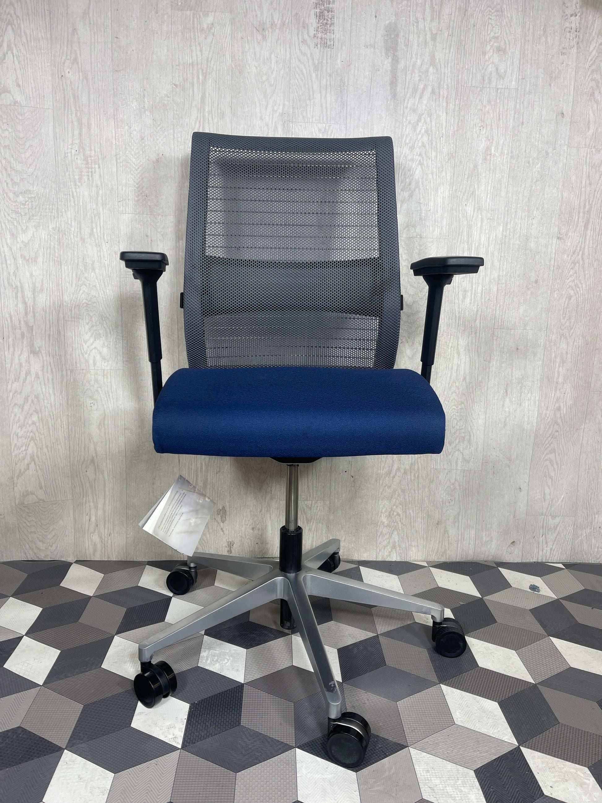 Steelcase Think Office Chair Fully Loaded Blue